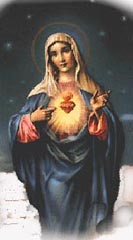 sagrado corazon de Maria; en Vos confío